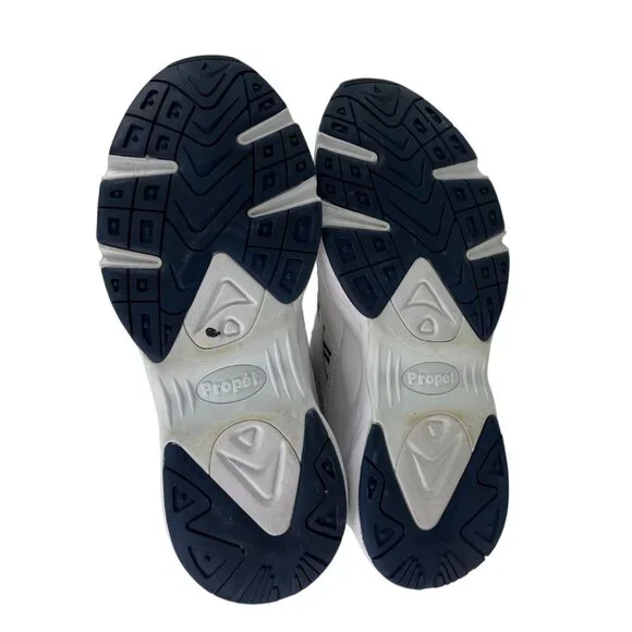Propet Stability Walker M2034 Men's White/Blue Casual Shoe Sneakers Size 11 W - Picture 9 of 11